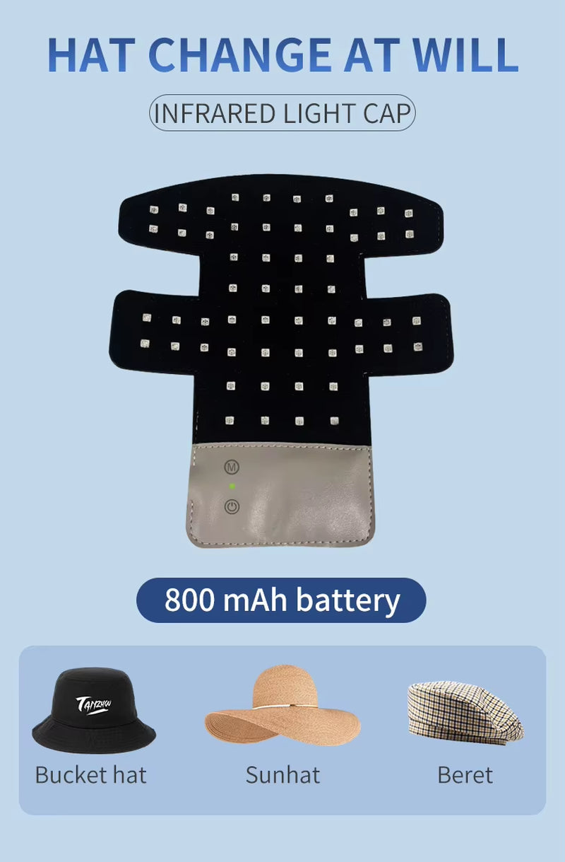 Lightweight LED Scalp Care Cap, Perfect for Travel and Daily Scalp Nourishment Needs Health Cap
